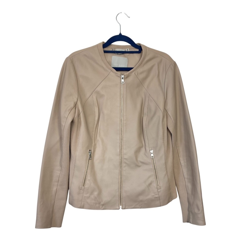 SOIA & Kyo‎ Lamb Leather Jacket